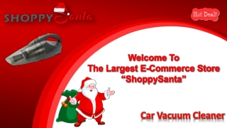 Buy Car Vacuum Cleaner Online at ShoppySanta