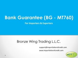 Apply Bank Guarantee – Bank Guarantee Process