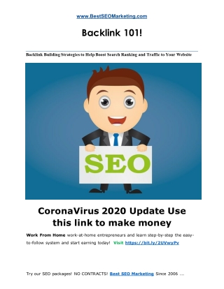 Backlinks 101 Quality Backlinks Guide For SEO 2020