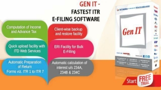 Free Download Income Tax Return E-Filing Software For General Public