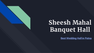 Best Wedding Services in Patna