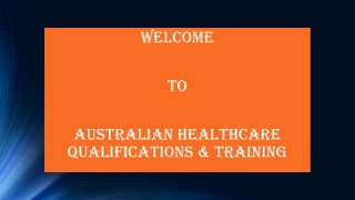 Health Care Qualifications