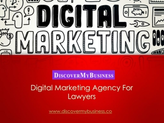 Digital Marketing Agency For Lawyers
