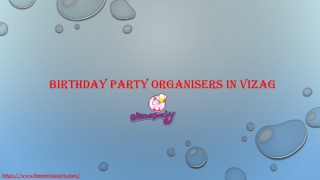 Birthday Event Planners In Vizag