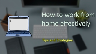 How To Work From Home Effectively | Tips & Tricks For Working From Home Effectively | Simplilearn