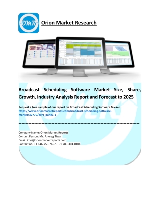 Broadcast Scheduling Software Market