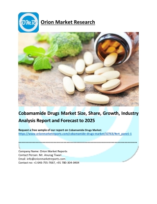 Cobamamide Drugs Market