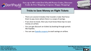 Expedia Coupons for Pocket-Friendly Traveling
