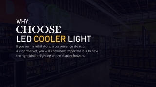 Best Quality LED Cooler Lights From My LEDMyplace