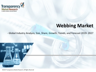 WEBBING MARKET TO REACH VALUATION OF ~US$ 1.2 BN BY 2027:
