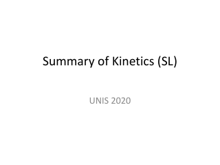SL kinetics
