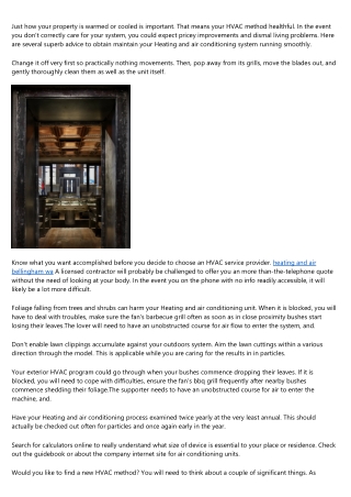 Exceptional Advice About Hvac That You Should Read