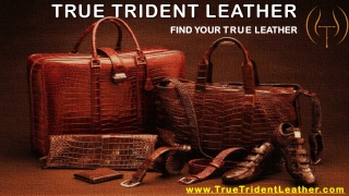 Leather Clutches Manufacturer and Exporter | True Trident Leather