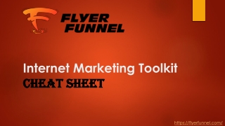 Internet Marketing Toolkit Cheat Sheet