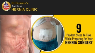 9 Prudent Steps To Take While Preparing for Your Hernia Surgery