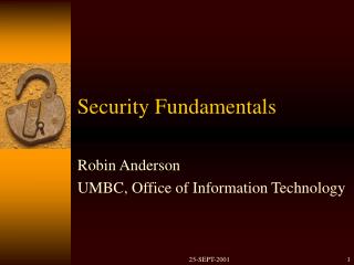 Security Fundamentals