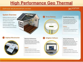 High Performance Geothermal
