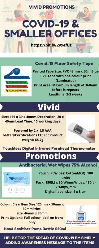 Promotional Hand Sanitisers | Vivid Promotions