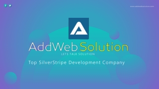 Top SilverStripe Development Company - AddWeb Solution