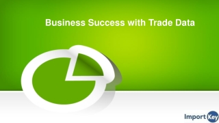 Business Success with Trade Data