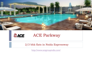 Flats in Noida Expressway - Ace Parkway