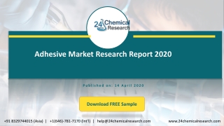 Adhesive Market Research Report 2020