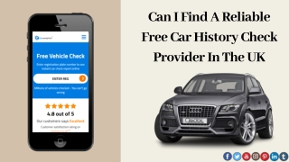 Free Car History Check UK The Best Way To Choose A Used Car