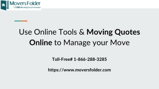 Tips for Finding a Mover That Offers Free Moving Quotes Online