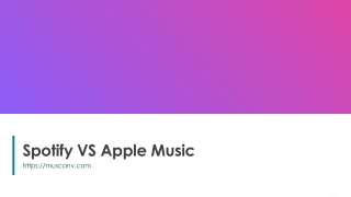 Spotify VS Apple Music