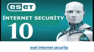 eset internet security