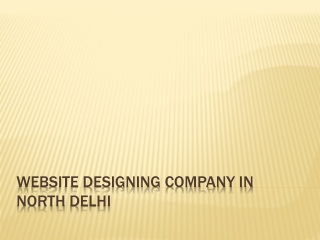 website designing company in north Delhi