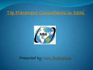 Top Placement Consultants in Delhi