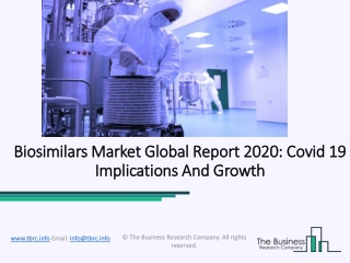 Biosimilars Market Is Booming Worldwide 2020 | Opportunities By Top Key Players