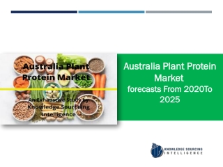 An Extensive Study on Australia plant protein market