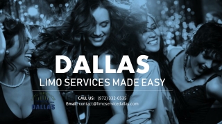 Dallas Limo Services Made Easy