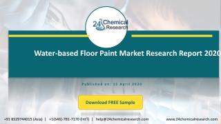 Water based Floor Paint Market Research Report 2020