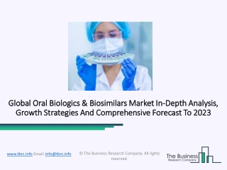 Oral Biologics And  Biosimilars Market Analysis