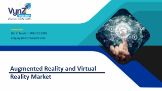 Global Augmented Reality and Virtual Reality Market – Analysis and Forecast (2018 – 2024)
