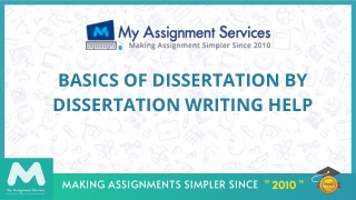 Basics of dissertation by dissertation writing help