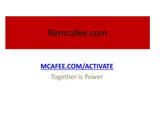 mcafee.com/activate