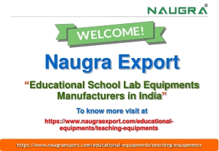 Educational School Lab Equipments Manufacturers