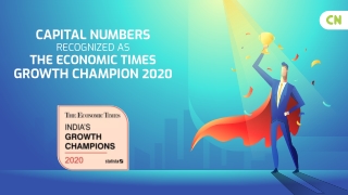 Capital Numbers Recognized as The Economic Times Growth Champion 2020