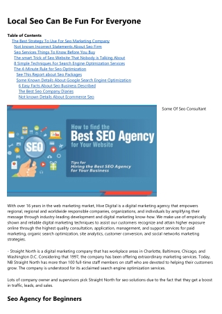 How Seo Agency can Save You Time, Stress, and Money.