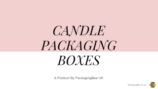 Candle Boxes