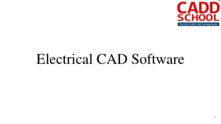 Electrical CAD | Electrical CAD Software | Electrical CAD Courses in Chennai