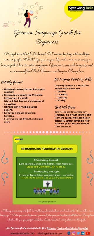 German Language Guide for Beginners