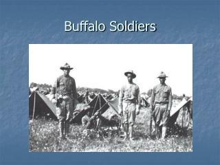 Buffalo Soldiers