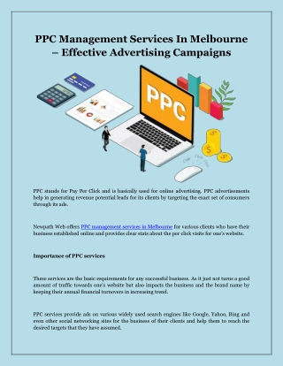 PPC Management Services In Melbourne – Effective Advertising Campaigns