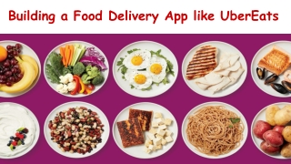 Building a Food Delivery App like UberEats