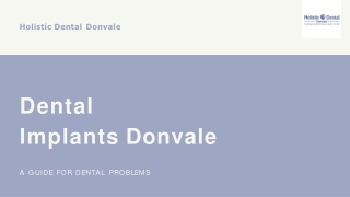 Get Best Dental Implants Service in Donvale